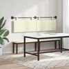 vidaXL Hengisk&aacute;li Vegghengt Rj&oacute;malitur 170 x 55 x 5 cm Korduroy efni