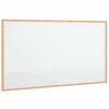 vidaXL segulhv&iacute;tt bor&eth; me&eth; ramma &uacute;r gegnheilum furuvi&eth;i 100x55 cm