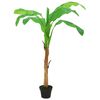 vidaXL Gervibananatr&eacute; &iacute; Potti 180 cm Gr&aelig;nt