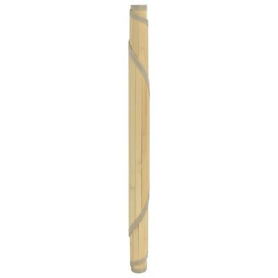 vidaXL Motta Hringlaga Ljós Náttúruleg 100 cm Bambus