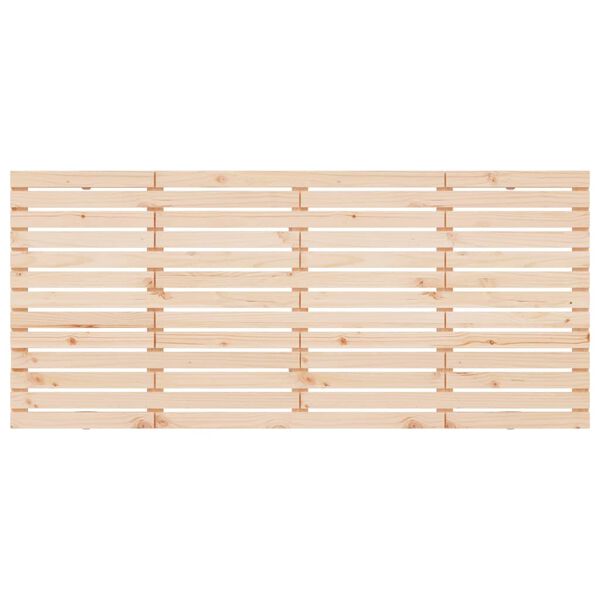 vidaXL Vegghengdur H&ouml;f&eth;agafl 166x3x91,5 cm Gegnheil Fura