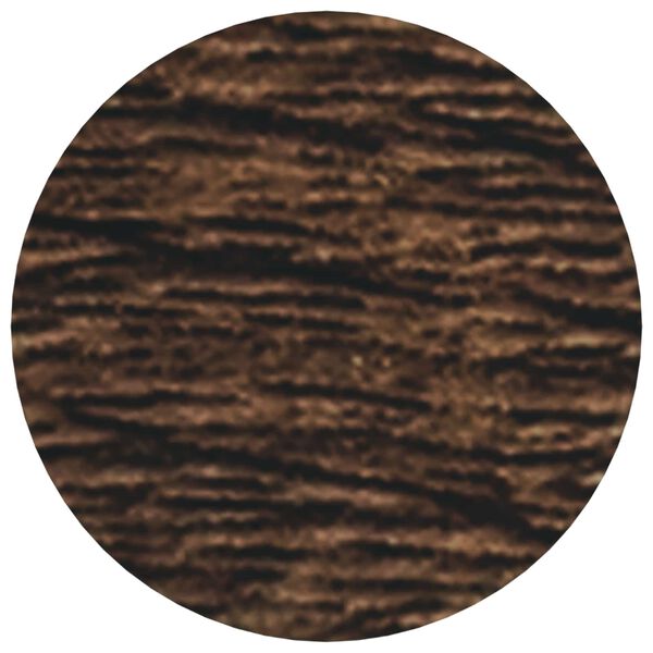 vidaXL Sj&aacute;lfl&iacute;mplata fyrir skr&uacute;fur 12 pcs Br&uacute;nn eik &Oslash; 20 x 0,5 mm