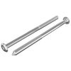 vidaXL H&uacute;sgagnaskr&uacute;fur 2 pcs Silfur M6 x 100 mm St&aacute;l