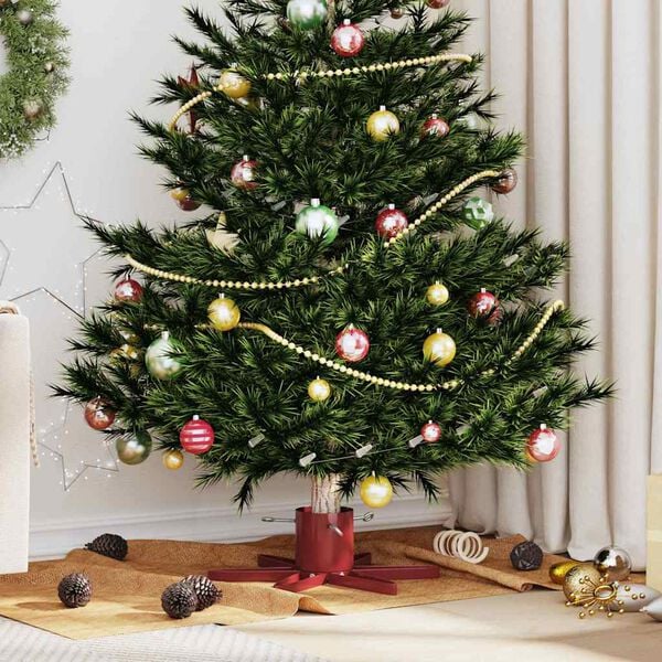 vidaXL J&oacute;la Tr&eacute; Stand 1.73 Rau&eth;ur 50 x 50 x 15,5 cm St&aacute;l