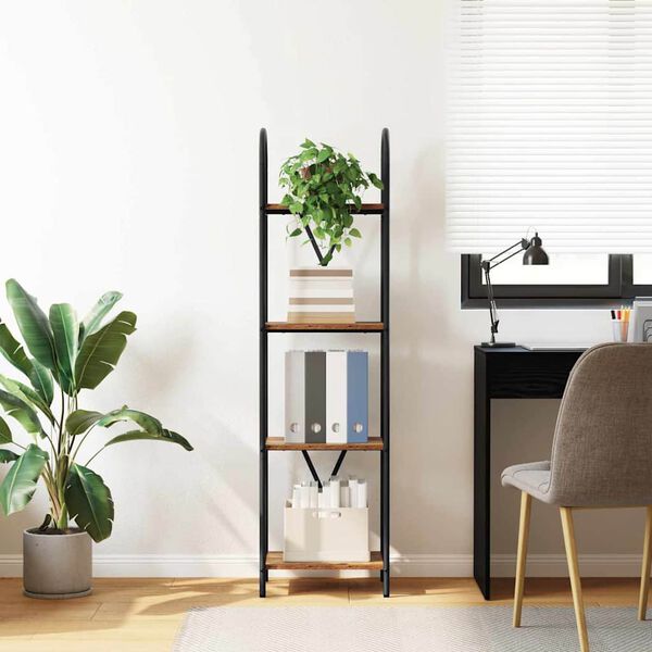 vidaXL Hilla Gamalt timbur 40 x 30 x 146 cm Samsettur vi&eth;ur