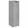 vidaXL Sk&oacute;sk&aacute;pur Gr&aacute;r Sonoma 30x35x100 cm Samsettur Vi&eth;ur