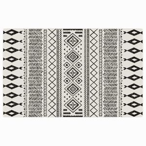 vidaXL Inni og &Uacute;timotta Stutt Flos Marglit 190x300 cm St&ouml;m