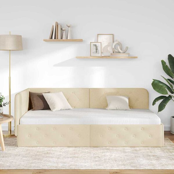 vidaXL Hornr&uacute;m ramma me&eth; h&ouml;fu&eth;gafl Rj&oacute;malitur 100 x 200 cm d&uacute;kur