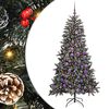 vidaXL Gervi j&oacute;latr&eacute; me&eth; 300 LED Gr&aelig;nn 180 cm PVC, plast og st&aacute;l