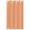 vidaXL Voile Gluggatjöld með Grommets 2 stk Terracotta