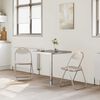vidaXL Folding st&oacute;ll 2 pcs Sandur 48 x 43,5 x 81 cm Gervile&eth;ur