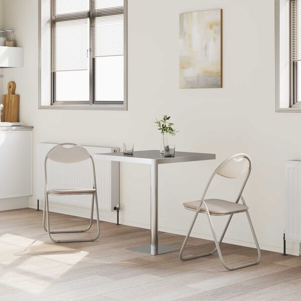 vidaXL Folding st&oacute;ll 2 pcs Sandur 48 x 43,5 x 81 cm Gervile&eth;ur