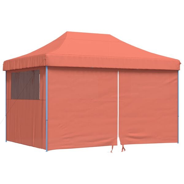 vidaXL Veislutjald terracotta 279 x 410 x 315 cm Oxford efni