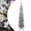 vidaXL Gervi j&oacute;latr&eacute; me&eth; 300 LED Gr&aelig;nn 180 cm PVC, st&aacute;l og plast