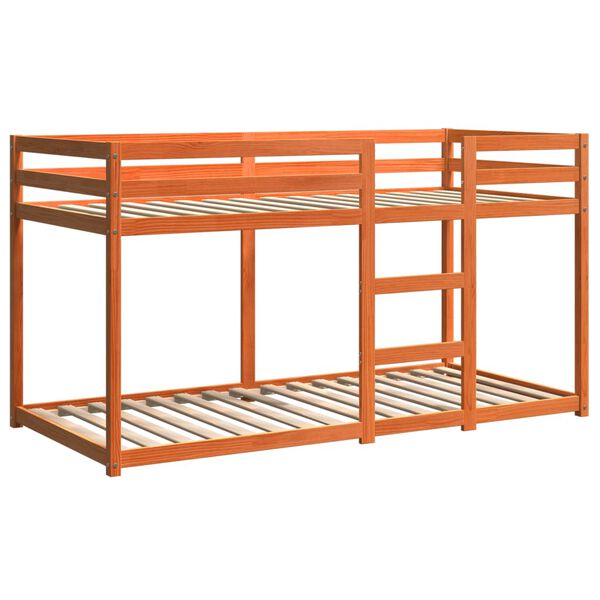 vidaXL Koja &aacute;n D&yacute;nu Vaxbr&uacute;n 75x190 cm Gegnheil Fura