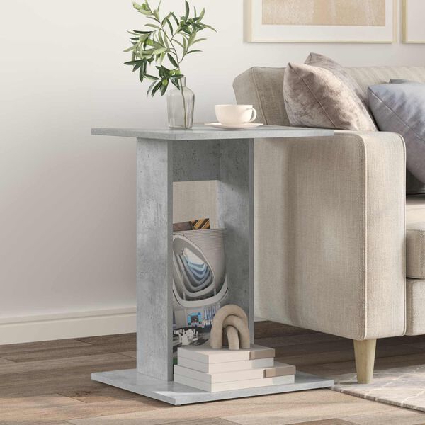 vidaXL Hli&eth;arbor&eth; Steingri&eth; 45 x 40 x 62,5 cm Samsettur vi&eth;ur