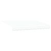 vidaXL Varmaskiptaefni fyrir skyggni Hv&iacute;tt 3,5 x 2,5 m P&oacute;l&yacute;ester