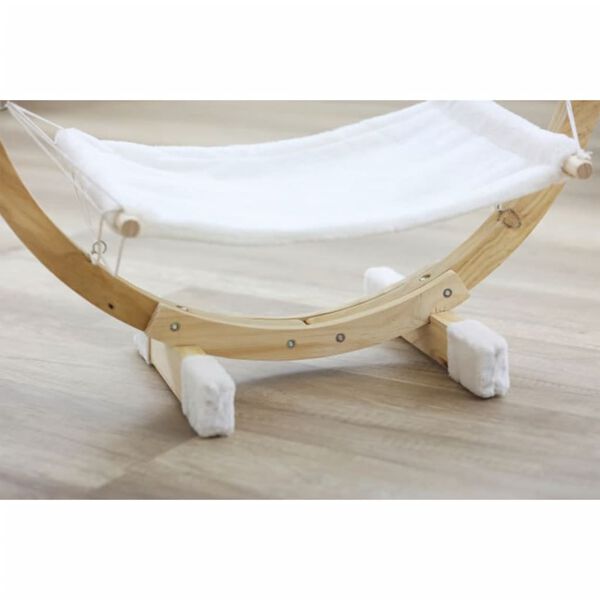 415653 Kerbl Cat Hammock "Siesta" White 82591