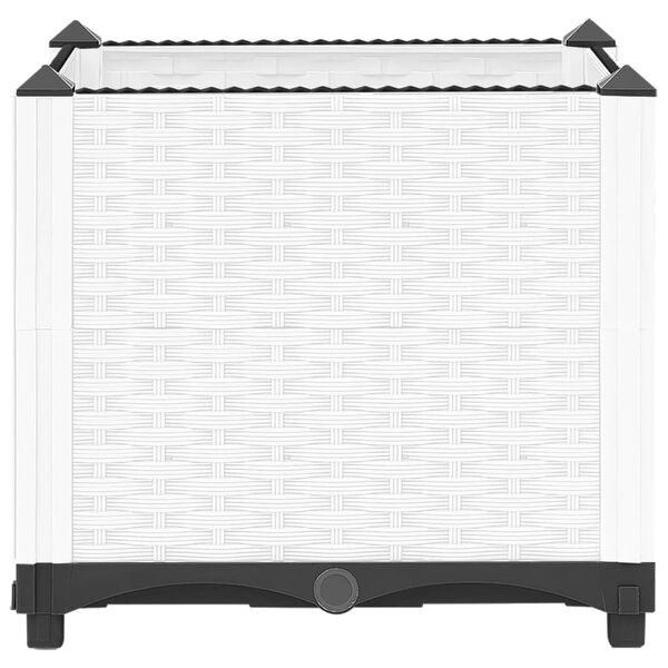 vidaXL Upph&aelig;kka&eth; Bl&oacute;maker 40x40x38 cm P&oacute;l&yacute;pr&oacute;p&yacute;len