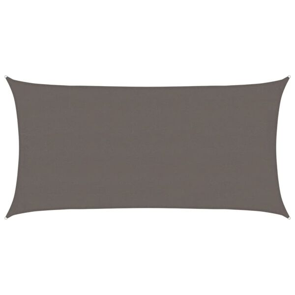 vidaXL Skyggnid&uacute;kur 160 g/m&sup2; Reykgr&aacute;r 4x7 m HDPE