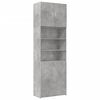 vidaXL H&aacute;r Sk&aacute;pur Steypugr&aacute;r 80x42,5x249 cm Samsettur Vi&eth;ur