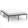 vidaXL R&uacute;mgrind &uacute;r M&aacute;lmi Sv&ouml;rt 135x190 cm