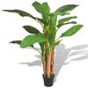 vidaXL Gerviplanta Bananatr&eacute; me&eth; Potti 175 cm Gr&aelig;n
