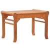vidaXL Gar&eth;bekkur 64 cm Gegnheilt Tr&ouml;llatr&eacute;