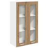 vidaXL Vegghengdur sk&aacute;pur Artisan Eik 60 x 31 x 100 cm Samsettur vi&eth;ur
