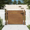 vidaXL Gar&eth;hli&eth; 100x100 cm &uacute;r corten st&aacute;li