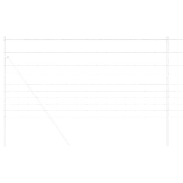 vidaXL Villit gir&eth;ing Heit d&yacute;fa galvaniseru&eth; 1000 x 120 x 0,18 cm J&aacute;rn