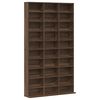 vidaXL Geisladiskask&aacute;pur Br&uacute;n eik 102x23x177,5 cm Hanna&eth;ur vi&eth;ur