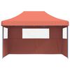 vidaXL Veislutjald terracotta 279 x 410 x 315 cm Oxford efni