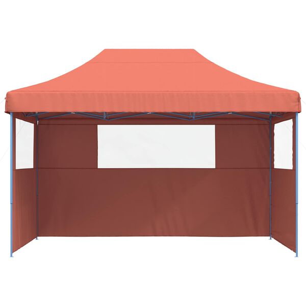 vidaXL Veislutjald terracotta 279 x 410 x 315 cm Oxford efni