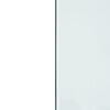 vidaXL Glerplata fyrir Eldst&aelig;&eth;i R&eacute;tthyrnd 120x50 cm