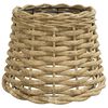 vidaXL Loftlampaskermur Br&uacute;nn &Oslash;20x15 cm V&iacute;&eth;it&aacute;g