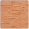 vidaXL Bor&eth;plata 80x80x2,5 cm Ferningur Gegnheilt Beyki
