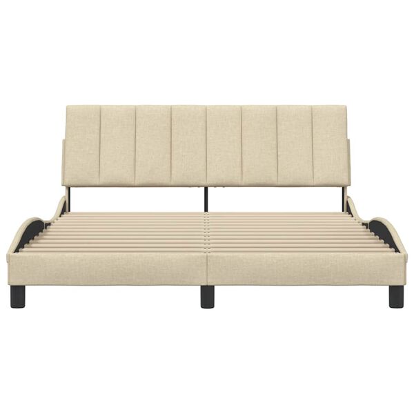 vidaXL R&uacute;mgrind &aacute;n D&yacute;nu Hanko Rj&oacute;mahv&iacute;tur 160x200 cm Text&iacute;lefni