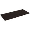 vidaXL Ba&eth;herbergisbor&eth;plata Br&uacute;nn 140x60x(2-4)cm Me&eth;h&ouml;ndla&eth;ur Vi&eth;ur