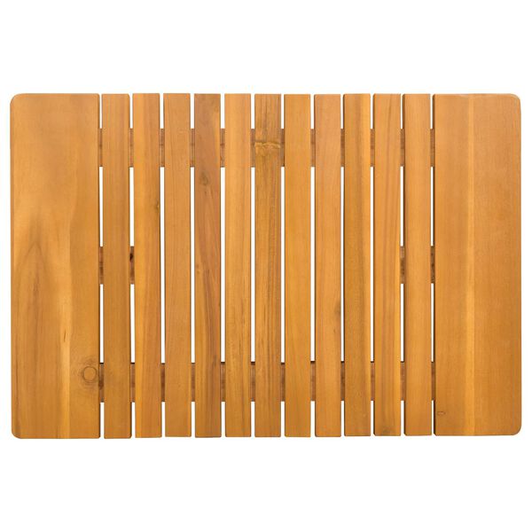 vidaXL Ba&eth;motta Einlita Br&uacute;nn 59 x 40 cm Vi&eth;ur