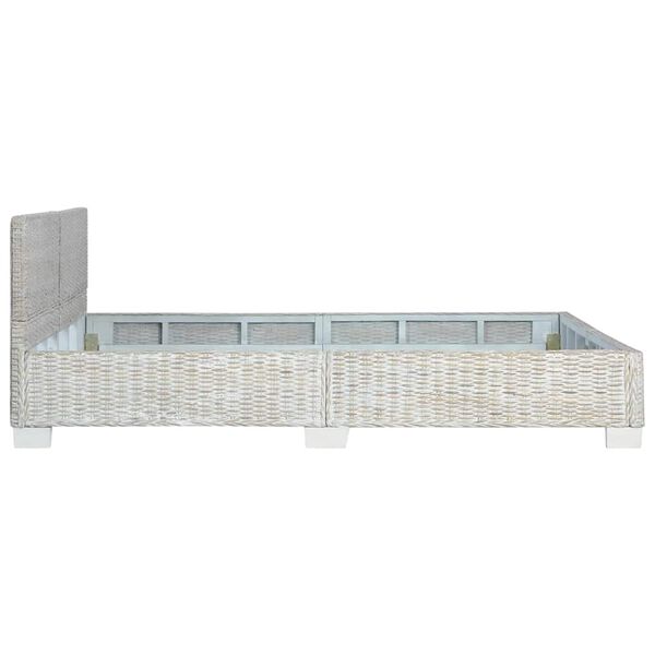 vidaXL R&uacute;mgrind N&aacute;tt&uacute;rulegt Rattan 160x200 cm