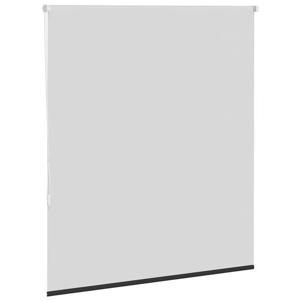 vidaXL R&uacute;llugard&iacute;nur Blackout Svartur 130x175 cm Efni Breidd 126,6 cm