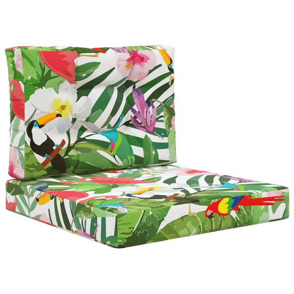 vidaXL Utandyriss&oacute;fap&uacute;&eth;i 2 pcs litr&iacute;kur litur P&oacute;l&yacute;ester