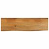 vidaXL Bor&eth;plata me&eth; N&aacute;tt&uacute;rulegum Br&uacute;num 120x20x3,8 cm Mang&oacute;vi&eth;ur