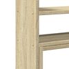 vidaXL Skrifborðsskipuleggjari Sonoma Eik 40x17x41 cm Samsettur Viður