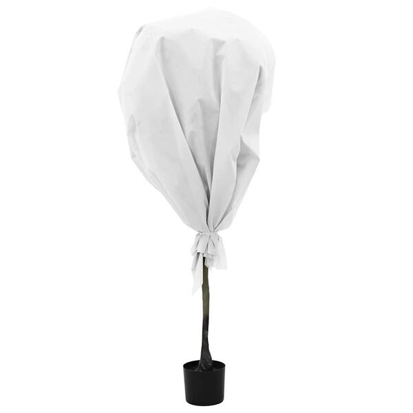 vidaXL Frostvernd Plantufl&iacute;s Hv&iacute;tt 20 x 3,2 m &Oacute;ofin efni