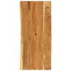vidaXL Bor&eth;plata &aacute; Ba&eth;herbergi Gegnheill Akas&iacute;uvi&eth;ur 114x52x4 cm