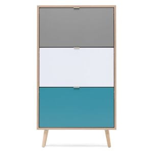 Finori Sk&oacute;sk&aacute;pur C-uba 42 Sonoma Eik og &thorn;r&iacute;litur