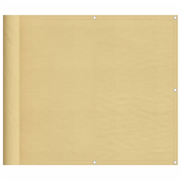 vidaXL Svalaskilr&uacute;m Sandlita&eth; 90x700 cm 100% P&oacute;l&yacute;ester Oxford