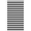 vidaXL Zebra Gard&iacute;na Sv&ouml;rt 130x200 cm Efni Breidd 125,9cm P&oacute;l&yacute;ester